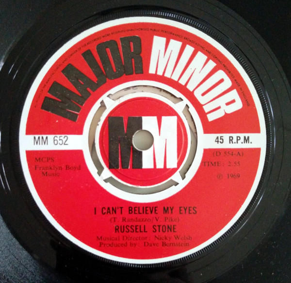 Russell Stone - I Can't Believe My Eyes | Major Minor (MM 652) - 3