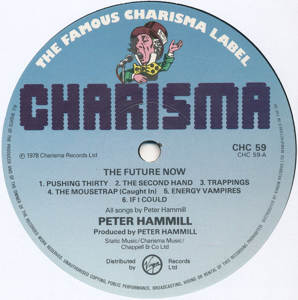Peter Hammill - The Future Now | Charisma (CHC 59) - 3