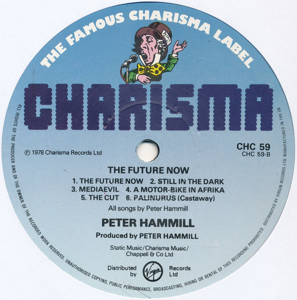 Peter Hammill - The Future Now | Charisma (CHC 59) - 4