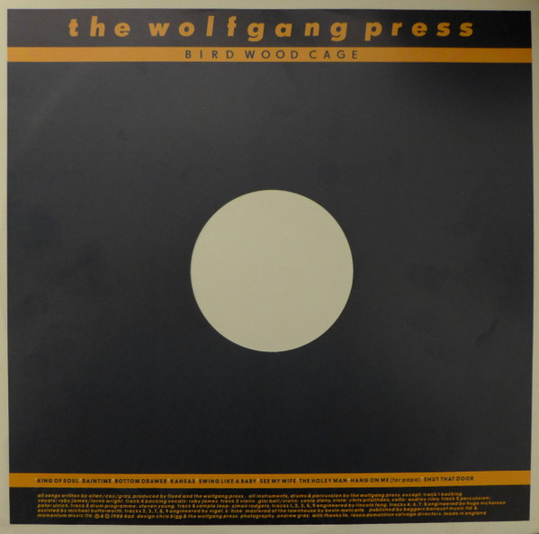 The Wolfgang Press - Bird Wood Cage | 4AD (CAD 810) - 4 The Wolfgang Press - Bird Wood Cage | 4AD (CAD 810) - 4