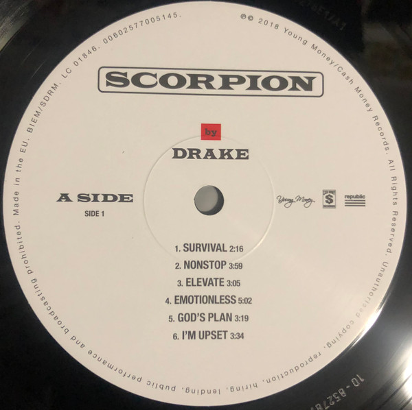 Drake - Scorpion | Young Money Entertainment (00602567874942) - 3 Drake - Scorpion | Young Money Entertainment (00602567874942) - 3