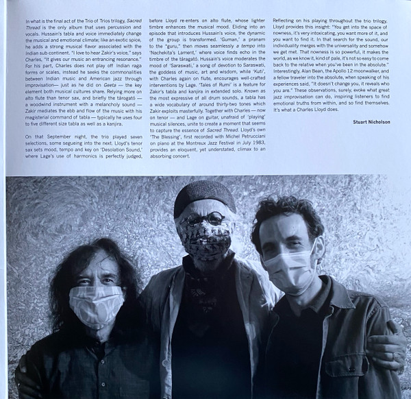 Charles Lloyd - Trios: Sacred Thread | Blue Note (B003499201) - 2 Charles Lloyd - Trios: Sacred Thread | Blue Note (B003499201) - 2