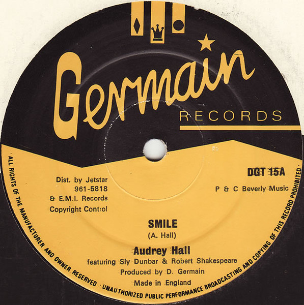 Audrey Hall - Smile | Germain Records (DGT 15) - 2