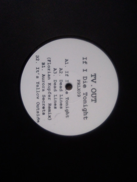 Tv.out - If I Die Tonight | Parallax (Prlx09) - main Tv.out - If I Die Tonight | Parallax (Prlx09) - main