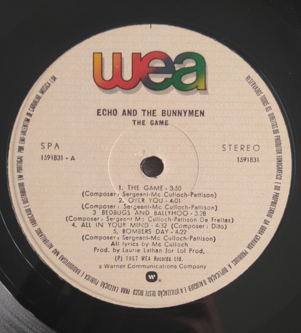 Echo & The Bunnymen - Echo & The Bunnymen | WEA (1591831) - 3 Echo & The Bunnymen - Echo & The Bunnymen | WEA (1591831) - 3