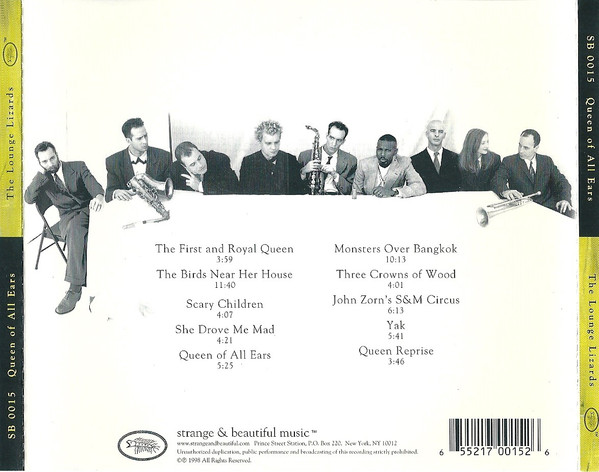Lounge Lizards - Queen Of All Ears | Strange & Beautiful Music (SB 0015) - 2
