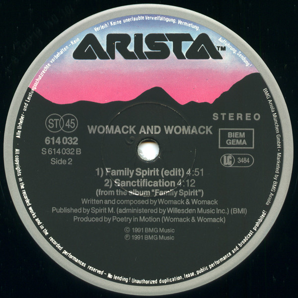 Womack & Womack - Uptown | Arista (614 032) - 4 Womack & Womack - Uptown | Arista (614 032) - 4