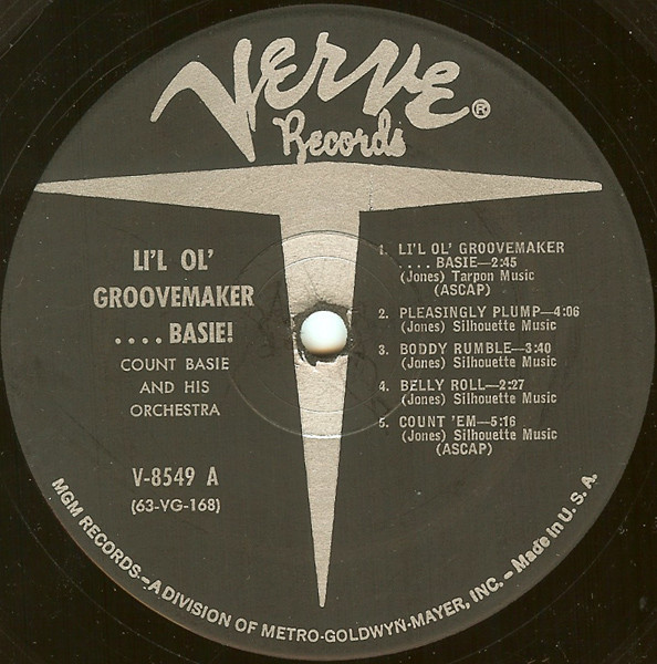 Count Basie Orchestra - Li'l Ol' Groovemaker... Basie! | Verve Records (V-8549) - 3