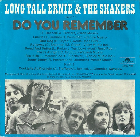Long Tall Ernie And The Shakers - Do You Remember | Polydor (2050 484) - 2 Long Tall Ernie And The Shakers - Do You Remember | Polydor (2050 484) - 2