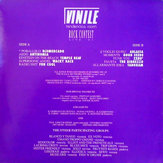 Various - Rock Contest - Live '91 | Vinile (LK 001) - 2