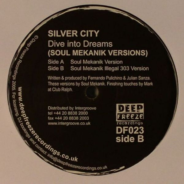 Silver City - Dive Into Dreams (Soul Mekanik Versions) | Deep Freeze Recordings (DF023) - main