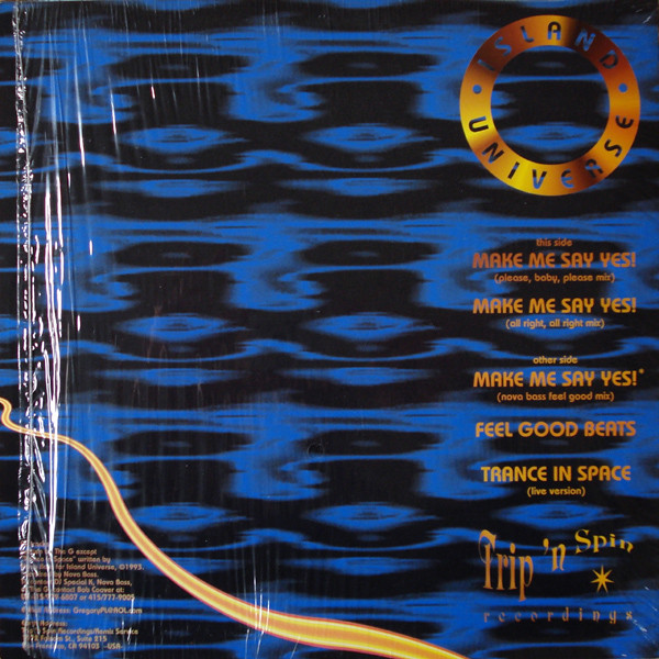 Island Universe - Make Me Say Yes! | Trip 'N Spin Recordings (MM-02) - 2 Island Universe - Make Me Say Yes! | Trip 'N Spin Recordings (MM-02) - 2