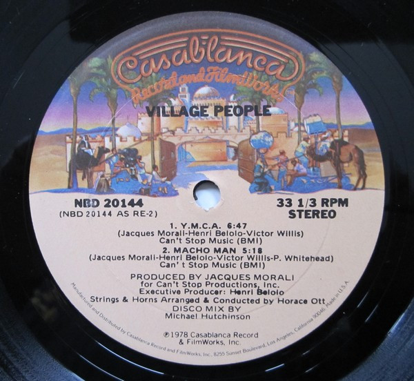 Village People - Y.M.C.A. / Macho Man | Casablanca (NBD 20144) - main Village People - Y.M.C.A. / Macho Man | Casablanca (NBD 20144) - main