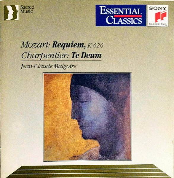 Wolfgang Amadeus Mozart , Marc Antoine Charpentier - Jean-Claude Malgoire - Requiem, K. 626 / Te Deum | Sony Classical (SBK 46344)