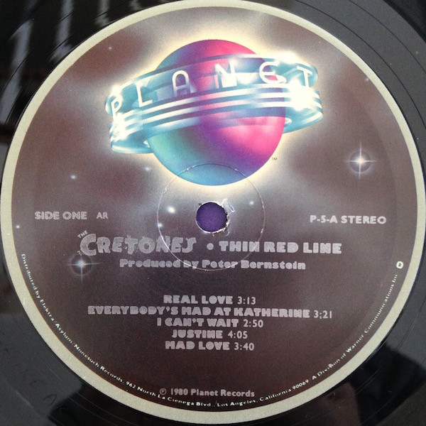 The Cretones - Thin Red Line | Planet (P-5)