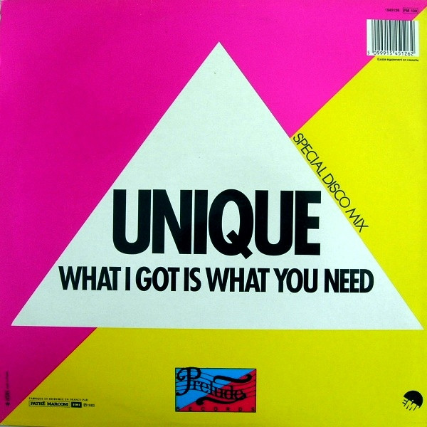 Unique - What I Got Is What You Need | Prelude Records (154512 6)