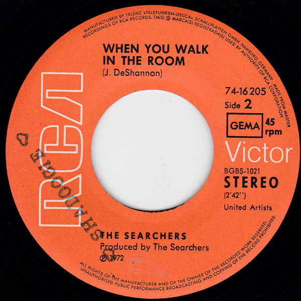 The Searchers - Needles And Pins | RCA Victor (74-16 205) - 3