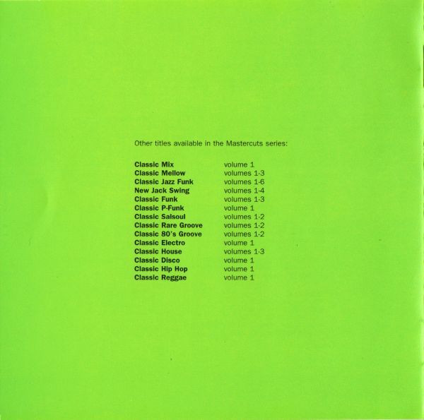 Various - Classic Acid Mastercuts Volume 1 | Mastercuts (CUTSCD 32) - 2