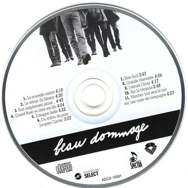 Beau Dommage - Beau Dommage [CD] | L'Équipe Spectra (ADCD 10081) - 3