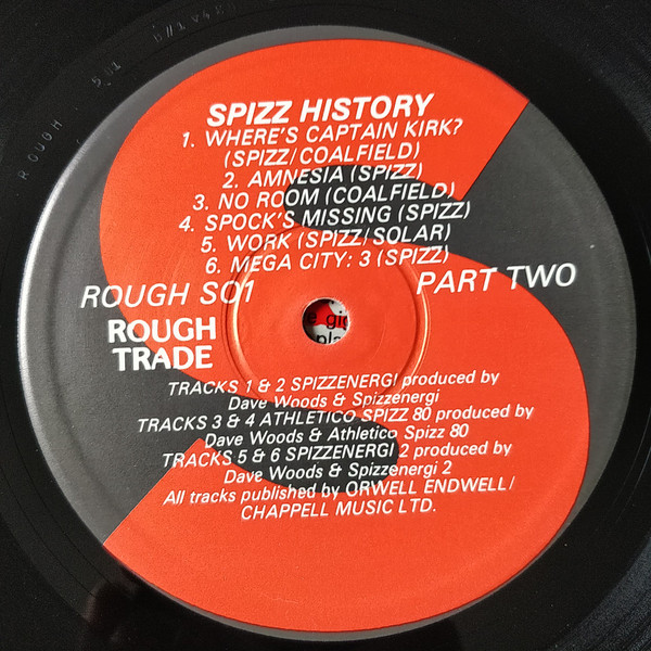 Spizzenergi - Spizz History | Rough Trade (ROUGH SO1) - 4