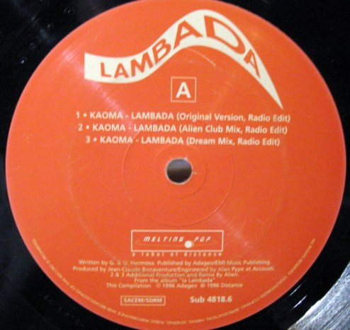 Kaoma - Lambada | Melting Pop (Sub 4818.6) - main