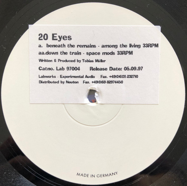 20 Eyes - Beneath The Remains | Labworks Germany (LAB 97004)