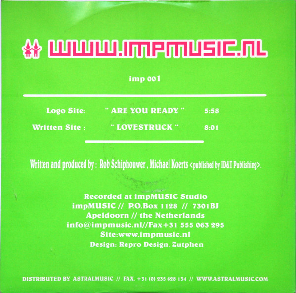 DJ Rezonanze Vs DJ Reezer - Are You Ready / Lovestruck | impMUSIC (imp 001) - 2