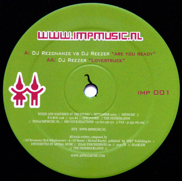 DJ Rezonanze Vs DJ Reezer - Are You Ready / Lovestruck | impMUSIC (imp 001) - 3