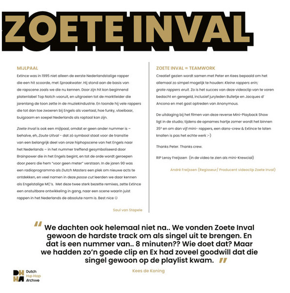 Extince - Zoete Inval | -Gebrokengels- (10-1) - 3