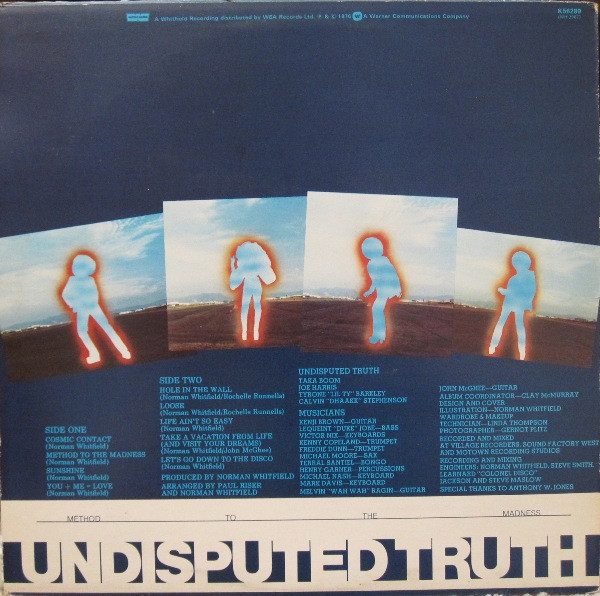 The Undisputed Truth - Method To The Madness | Whitfield Records (K 56289) - 2