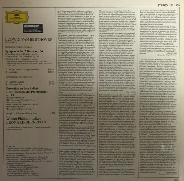 Symphonie No. 2 / Prometheus-Ouvertüre