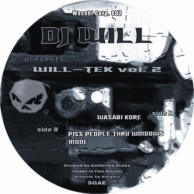 DJ Will - Will-Tek Vol. 2 | Wasabi Corp (WAS-002) - 2 DJ Will - Will-Tek Vol. 2 | Wasabi Corp (WAS-002) - 2