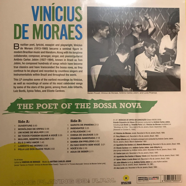 Vinicius De Moraes - The Poet Of The Bossa Nova | WaxTime In Color (950734) - 2