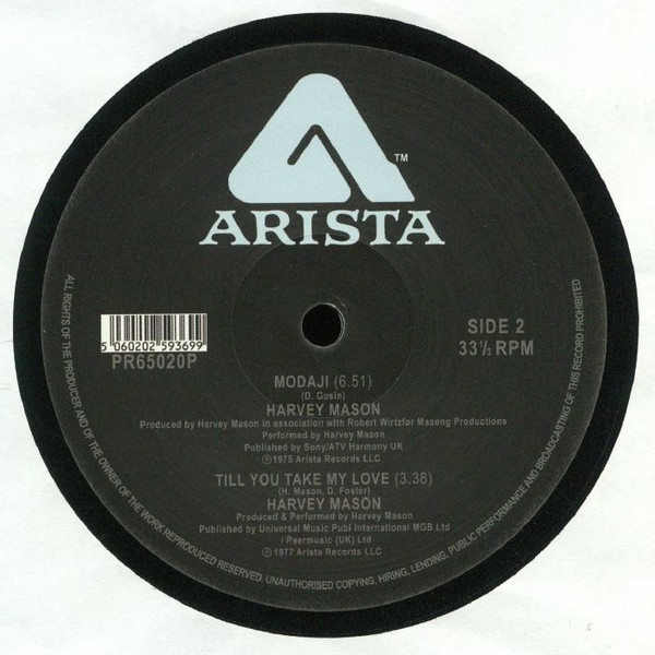 Harvey Mason - Groovin' You | Arista (PR65020P)