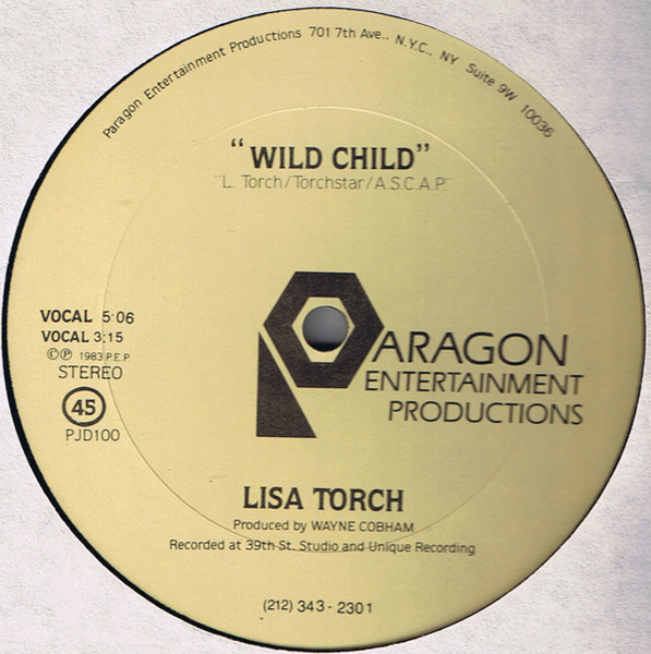 Lisa Torch - Wild Child | Paragon Entertainment (PJD100) - main Lisa Torch - Wild Child | Paragon Entertainment (PJD100) - main