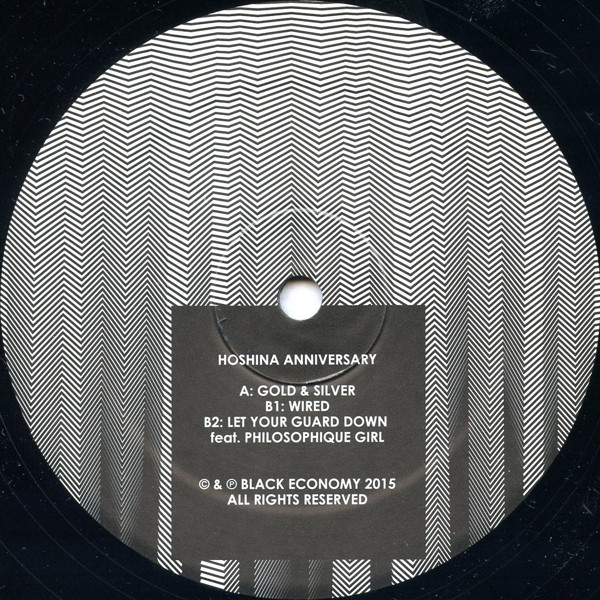 Hoshina Anniversary - Gold & Silver / Wired / Let Your Guard Down | Black Economy (BLEC 03)