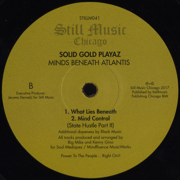 Solid Gold Playaz - Minds Beneath Atlantis | Still Music (STILLM041) - 2 Solid Gold Playaz - Minds Beneath Atlantis | Still Music (STILLM041) - 2