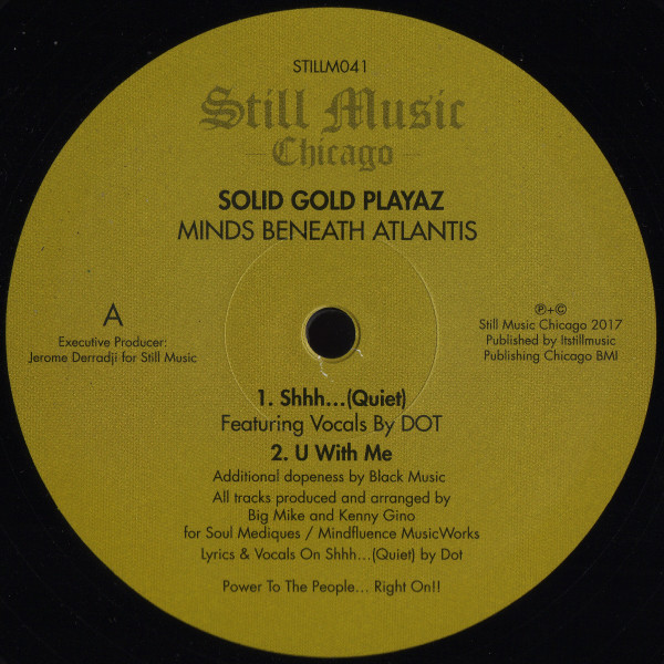 Solid Gold Playaz - Minds Beneath Atlantis | Still Music (STILLM041)