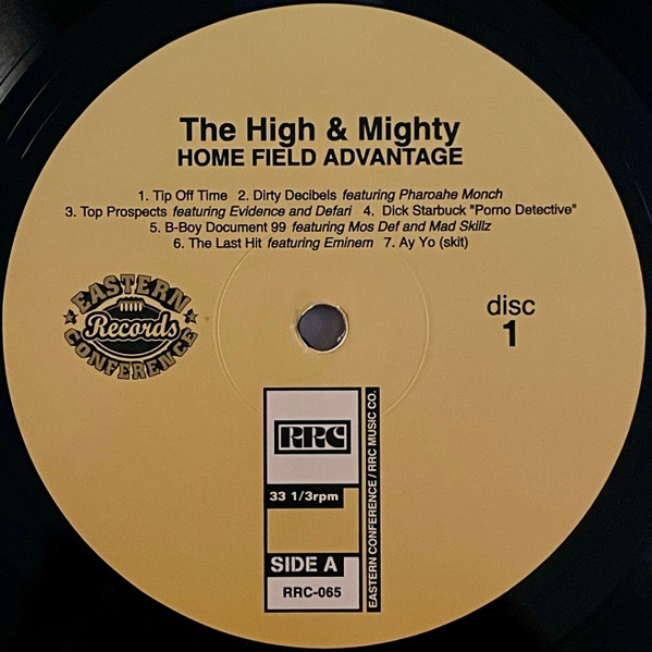 The High & Mighty - Home Field Advantage | RRC Music Co. (RRC-065) - 4