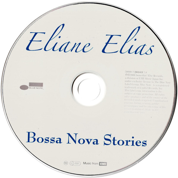 Eliane Elias - Bossa Nova Stories | Blue Note (50999 2281032 8) - 3