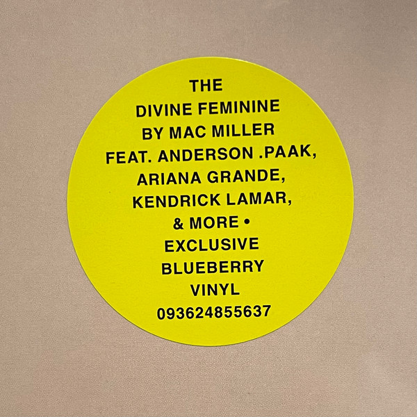 Mac Miller - The Divine Feminine | Warner Records (093624855637) - 3