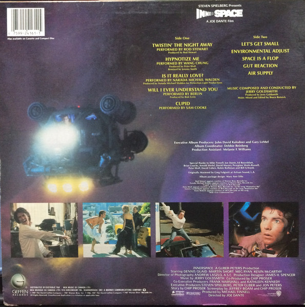 Various - Innerspace (Original Motion Picture Soundtrack) [Vinyl] | Geffen Records (XGHS 24161) - 2