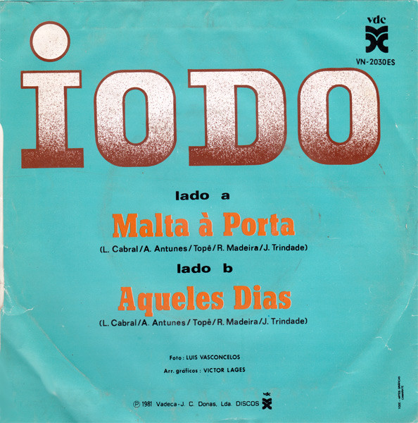 Iodo - Malta À Porta | VDC (VN-2030ES) - 2