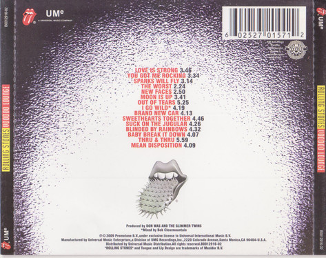 The Rolling Stones - Voodoo Lounge | UMe (B0012916-02) - 3