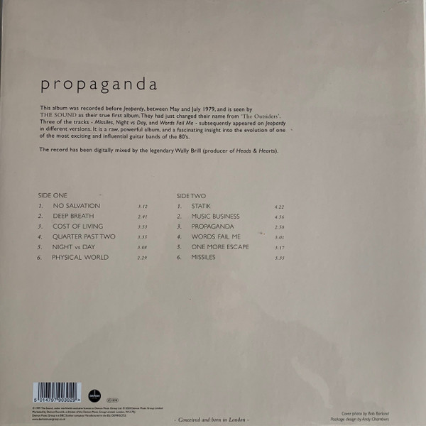 The Sound - Propaganda | Demon Records (DEMREC723) - main