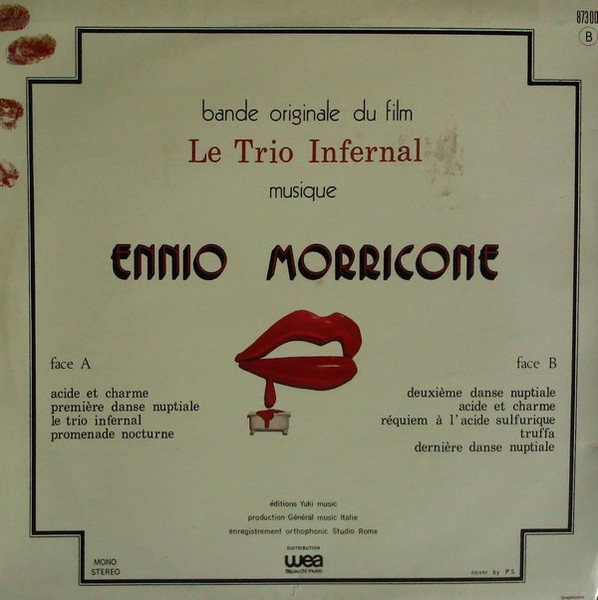 Ennio Morricone - Le Trio Infernal | Yuki Music (873 001) - 3 Ennio Morricone - Le Trio Infernal | Yuki Music (873 001) - 3