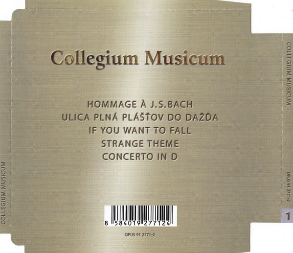 Collegium Musicum - Collegium Musicum | Opus (91 2771-2) - 2