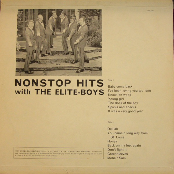The Elite Boys - Nonstop Hits | Varieton (SPS 1295) - 2