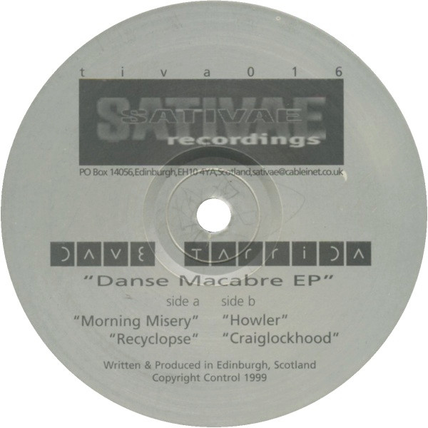 Dave Tarrida - Danse Macabre EP | Sativae Recordings (tiva016)