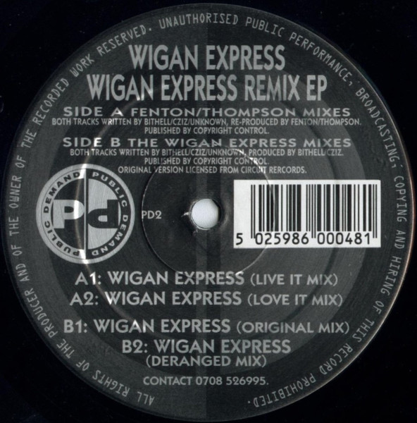 Wigan Express - Wigan Express Remix EP | Public Demand (PD2) - main Wigan Express - Wigan Express Remix EP | Public Demand (PD2) - main